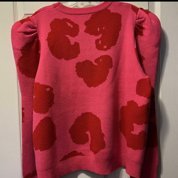 Crosby by Mollie Burch Bixby Swearer Pink Red XLmn - Picture 4 of 4